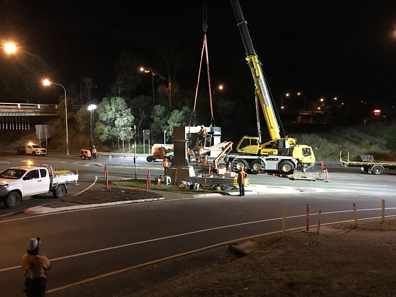 Protection-Beam-Installation