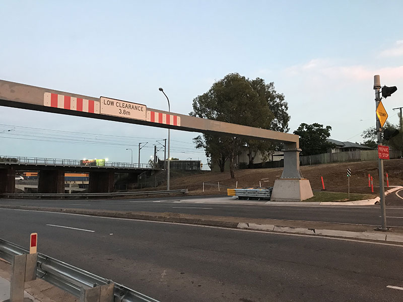 Protection-Beam-Installed